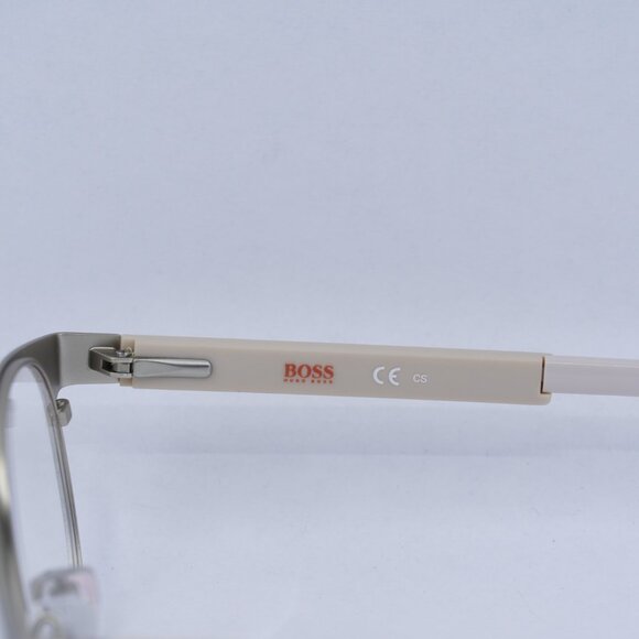 🕶️ New Hugo Boss BO 0284 0CGS00 Eyeglasses - Matte Light Gold Frame - Picture 9 of 12